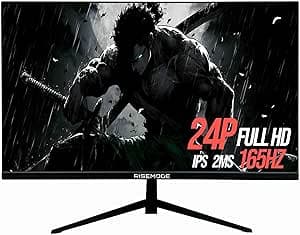 Monitor Gamer Rise Mode 24" 165Hz IPS